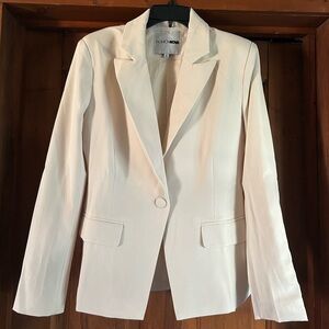 Fashion Nova Women's Cream Blazer